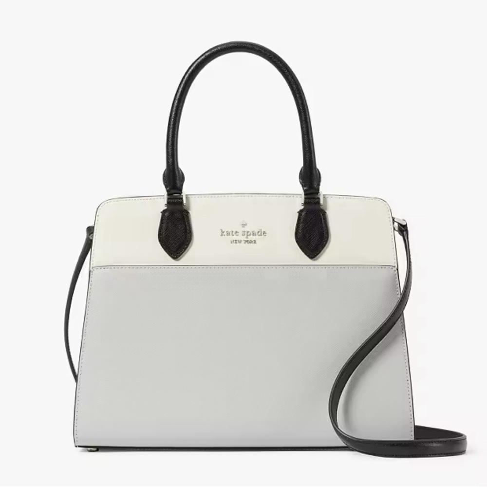 Kate Spade Madison Saffiano Leather Medium Satchel Bag
